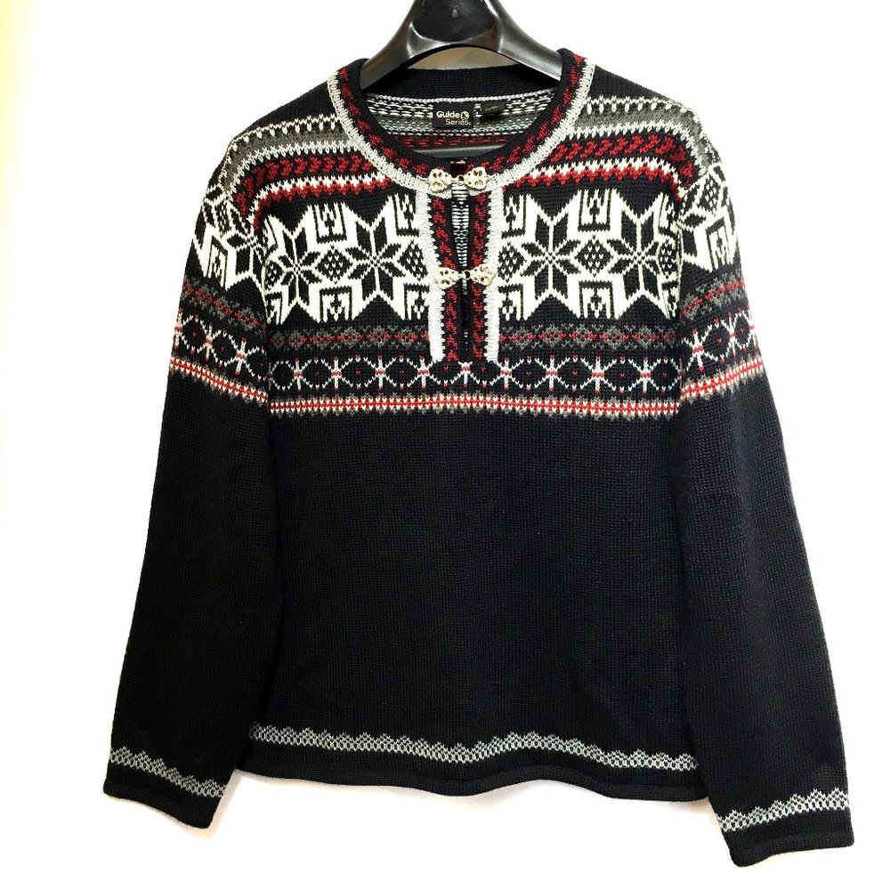 Guide Series Icelandic Fair Isle Style Sweater - Picture 2 of 12